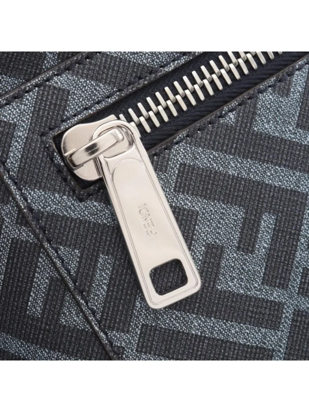 Fendi Backpack Diagonal Chiodo Small Leather